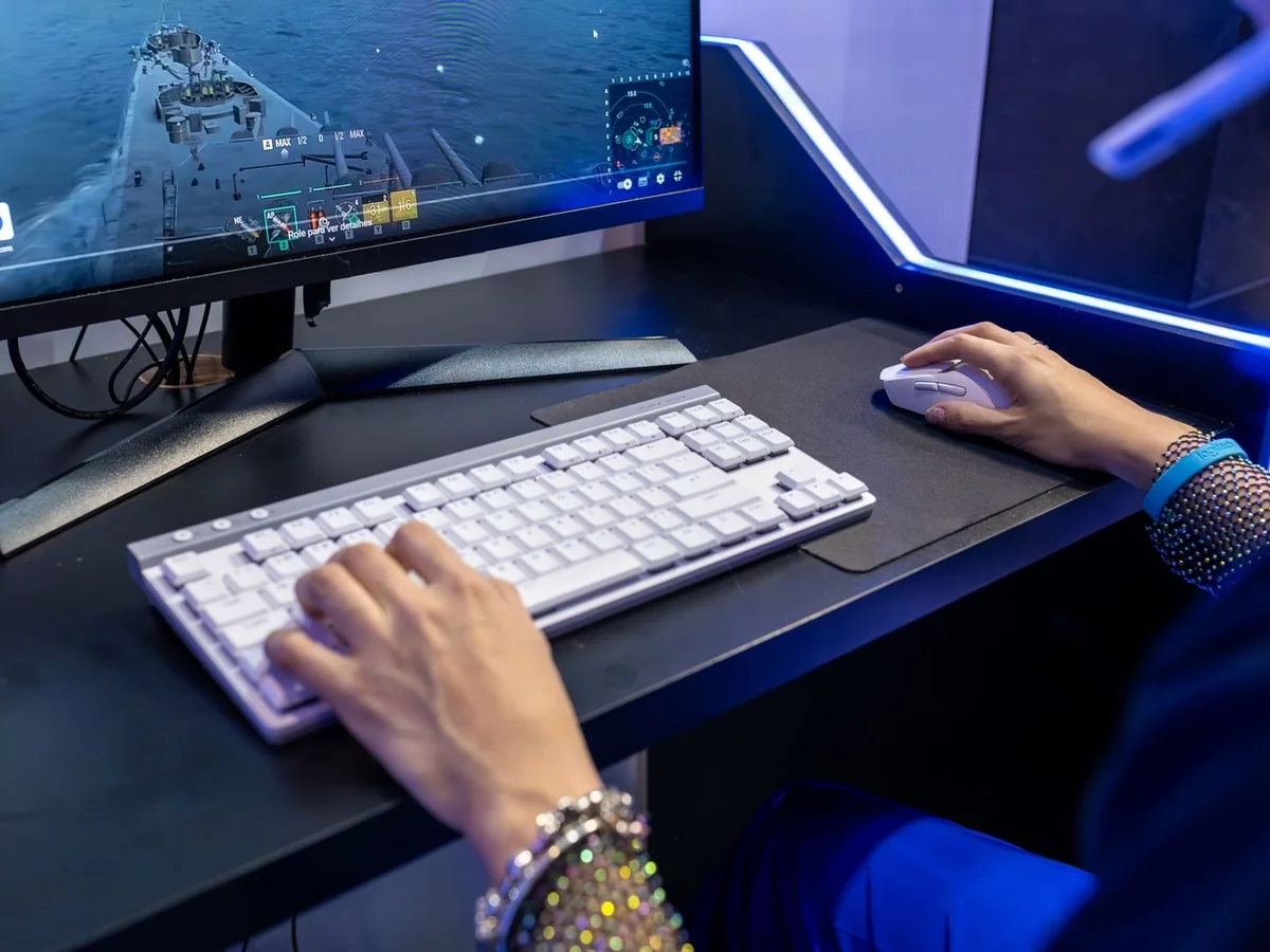 PC 게임을 플레이하는 게이머